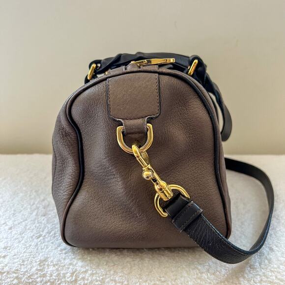 LOEWE Fusta 2 Way Brown Leather Shoulder Bag - Picture 5 of 16